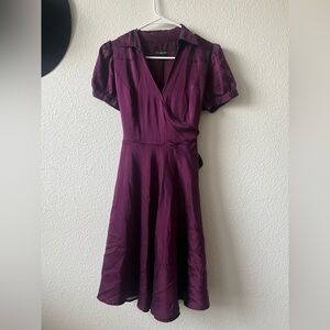 INC | Vintage Silk Plum dress
